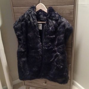 Abercrombie faux fur vest